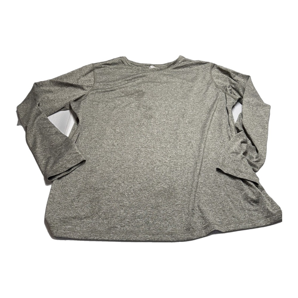 Athletic Works Girls XL 16-18 Gray Long Sleeve Top - Picture 2 of 7